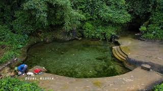 Stream in Tam Phap, Ninh Binh - A place to avoid the summer sun