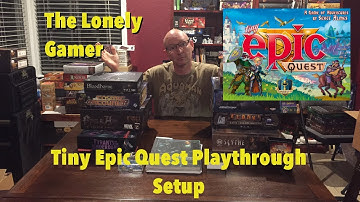 Tiny Epic Quest Playthrough Setup