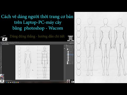 Video Cách vẽ dáng người thời trang cơ bản trên Laptop... - youtube