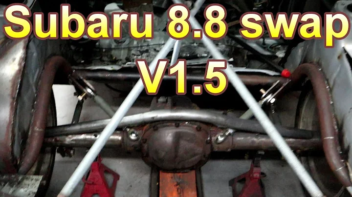 Ford 8.8 swapping a Subaru. Ls swapped WRX #34
