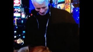 Kathy Griffin Forces Oral Sex on Anderson Cooper! 12/31/12 Times Square