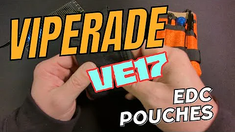 VE17 | Viperade VE Series EDC Pouches Explained: Episode 11.    @Viperadeedc