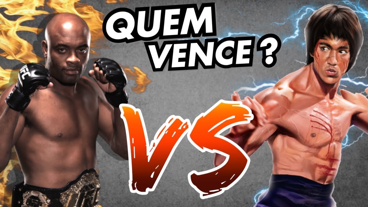 BRUCE LEE VS ANDERSON SILVA - QUEM GANHA? (Debate inútil ...