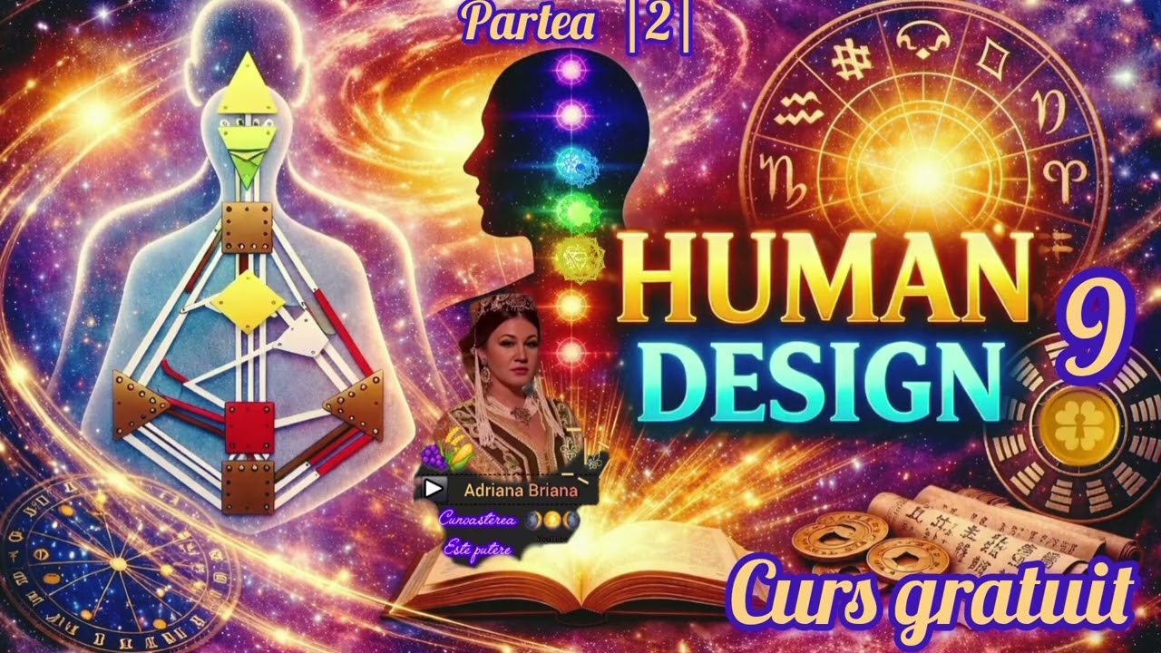 Human design curs 9, partea 2.Generator manifestant:tipul si strategia ta.Redifuzare