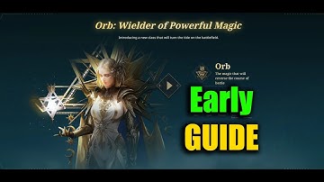 나이트 크로우 신규 클래스 ORB 초기 가이드