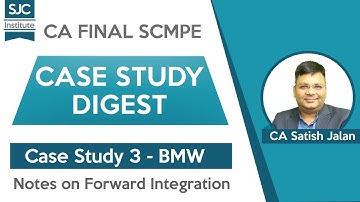 Case Study Digest | Live Daily | Day 2 | CA Final SCMPE | SJC