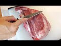【塊肉のヒロムラ】国産牛タン / 塊肉の捌き方