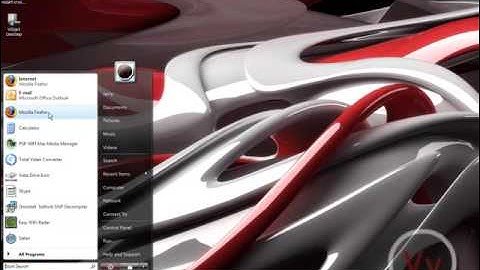 Windows Vista Start Menu on XP