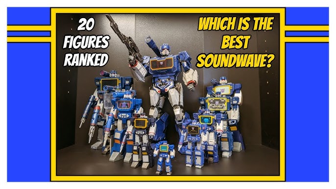 Soundwave with Laserbeak Deluxe (Transformers RID Prime, Hasbro