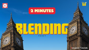 How to use Blending in kInemaster tutorial