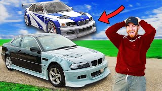 I Turned a $1,000 BMW into the Iconic Need For Speed M3 GTR and it’s INSANE!!