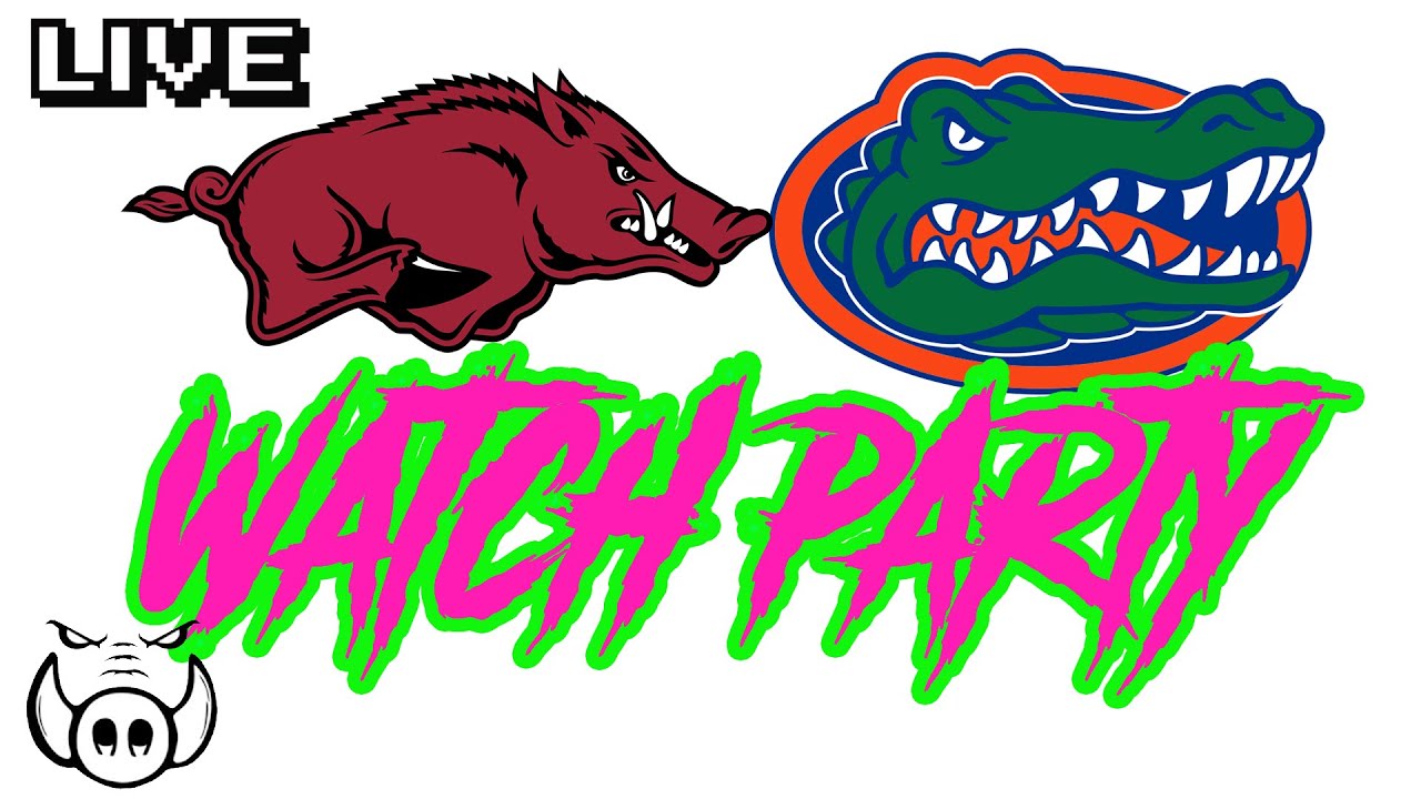 Gators Eat Razorbacks Arkansas Razorbacks At Florida Gators (Watch Party) - YouTube