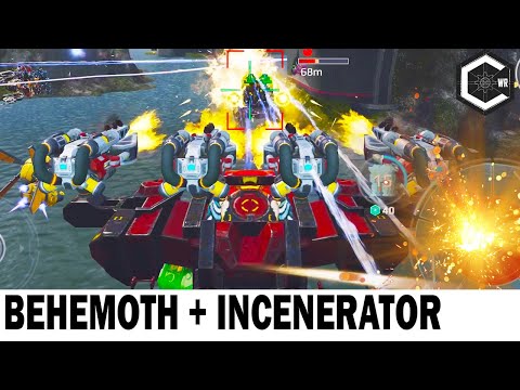 ВОЗВРАЩЕНИЕ ЗВЕРОБОЯ! Behemoth + 4 Incinerator mk2 WAR ROBOTS