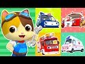 Cinco Autos de Carrera Se Lastiman | Canciones Infantiles | BabyBus Español