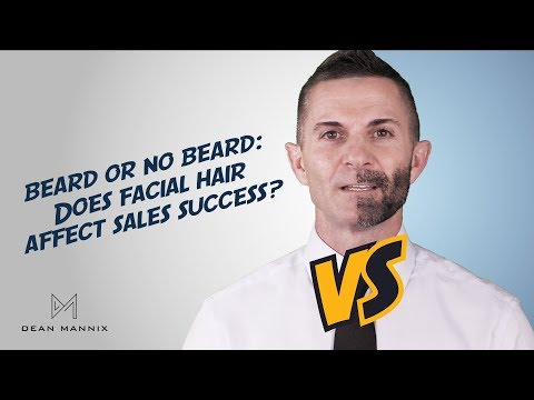 Beard or No Beard: Does Facial Hair Affect Sales Success?