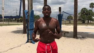 Sand Workout for Explosiveness and Footwork