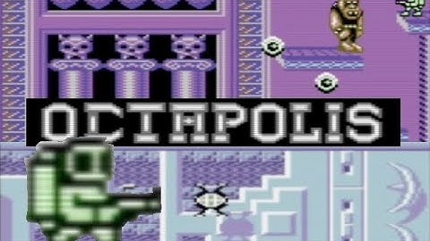 Octapolis Nice Colorful C64-game LAST LEVELS & POKES!