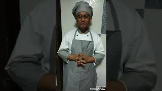 Aditya Anjarlekar, Fy Student Of Bvchtms Presents His Food Production Assignment