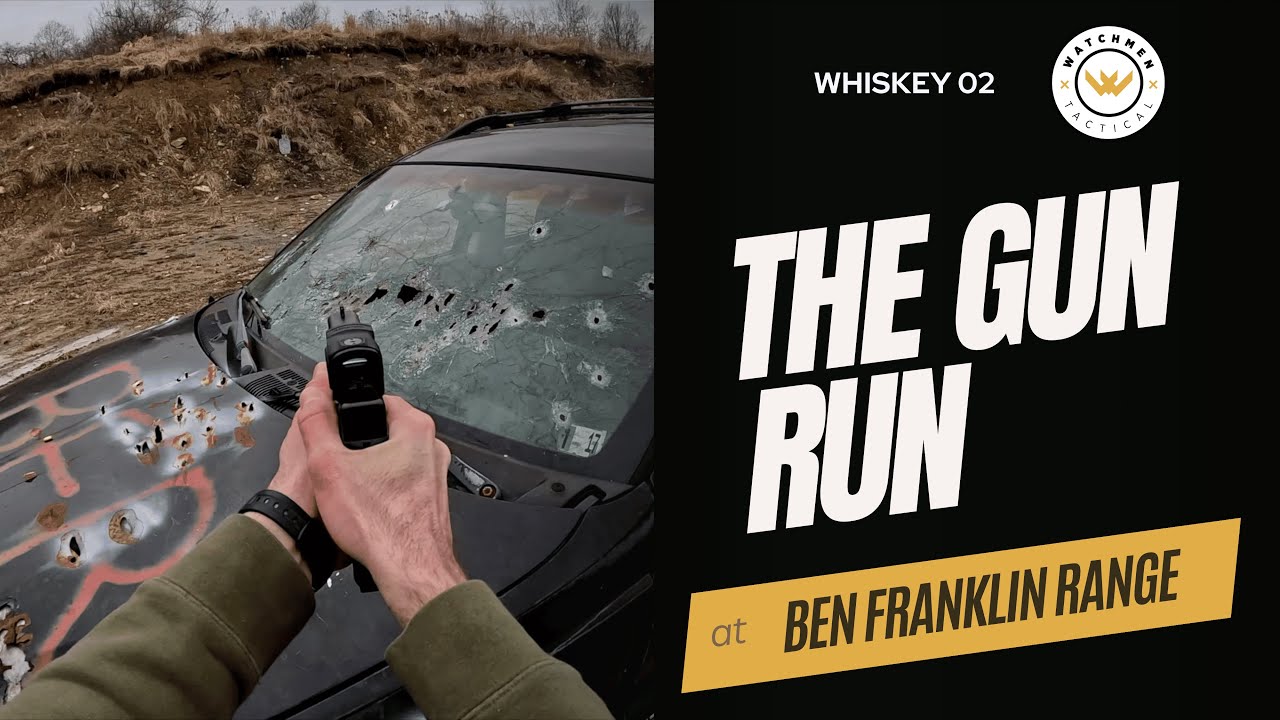 Anthony's Run - The Gun Run - Ben Franklin Range, Feb 8 2025