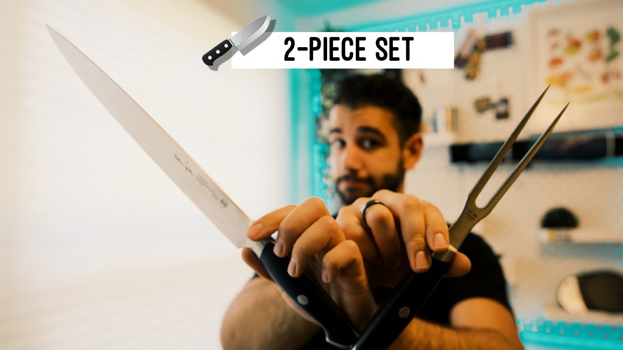 Thomas Keller x Cangshan CARVING KNIFE w/ FORK