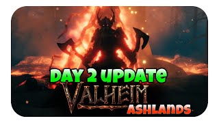 Valheim Ashlands Day 2 Update Patch 0.218.11