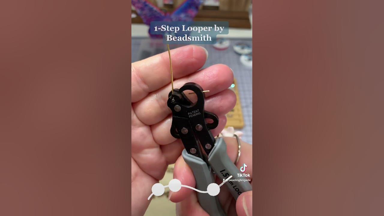 Use the One Step Looper to Create QUICK and Easy Jewelry Loops! 