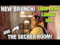 “The Secret Room” in Lamplight Lounge & an all NEW Brunch Menu! + New Disneyland Castle Walkthrough
