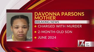 Raleigh mom charged with murder in infant's death