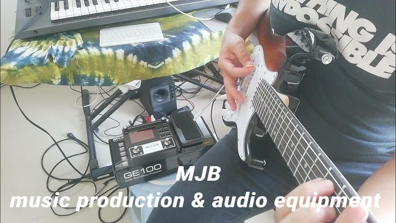 GE100 MOOER GUITAR EFFECTS YouTube