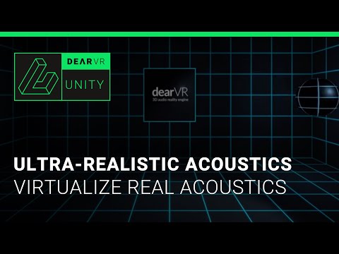 dearVR UNITY | Ultra-realistic acoustic virtualization