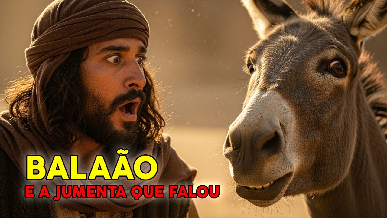 Balaão e a Jumenta Que Falou - A História Mais Estranha da Bíblia