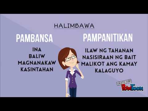 Ano Ang Kahulugan Ng Wikang Pambansa – Halimbawa