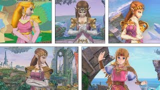 Super Smash Bros Ultimate | Zelda Evolution | 2001-2018