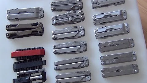 Leatherman Multi-Tools - Part 1 - The Collection