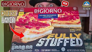 Digiorno® FULLY STUFFED Crust Frozen Pizza Review!  | A Pizza You won't REGRET! | theendorsement