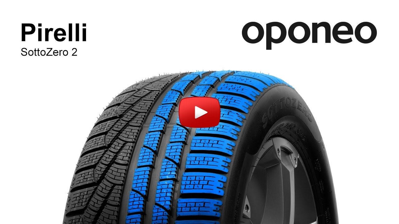 Tyre Pirelli SottoZero 2 Winter tyres Oponeo™ - YouTube