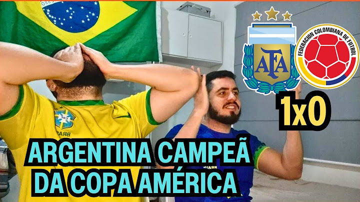 REACT MELHORES MOMENTOS ARGENTINA 1X0 COLÔMBIA - ARGENTINA SE TORNA A MAIOR VENCEDORA DA AMÉRICA