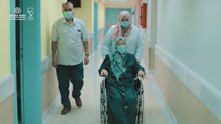 مستشفى حمد بغزة تواصل مسيرة العطاء وتسخر إمكانياتها لمساندة وزارة الصحة لخدمة المرضى والجرحى بغزة