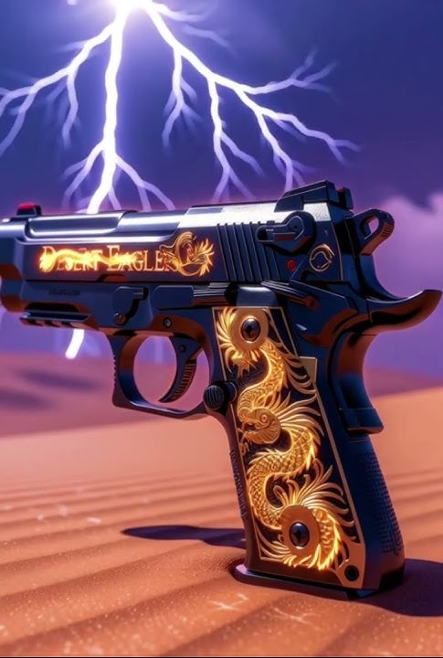 Desert Eagle .50 AE Purple Dream Edition 💜 | Cinematic 4K Ultra-Realistic Showcase #Shorts