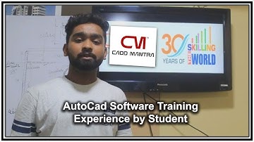 AutoCad Training Experience by Student at Cadd Mantra Hazratganj Lucknow