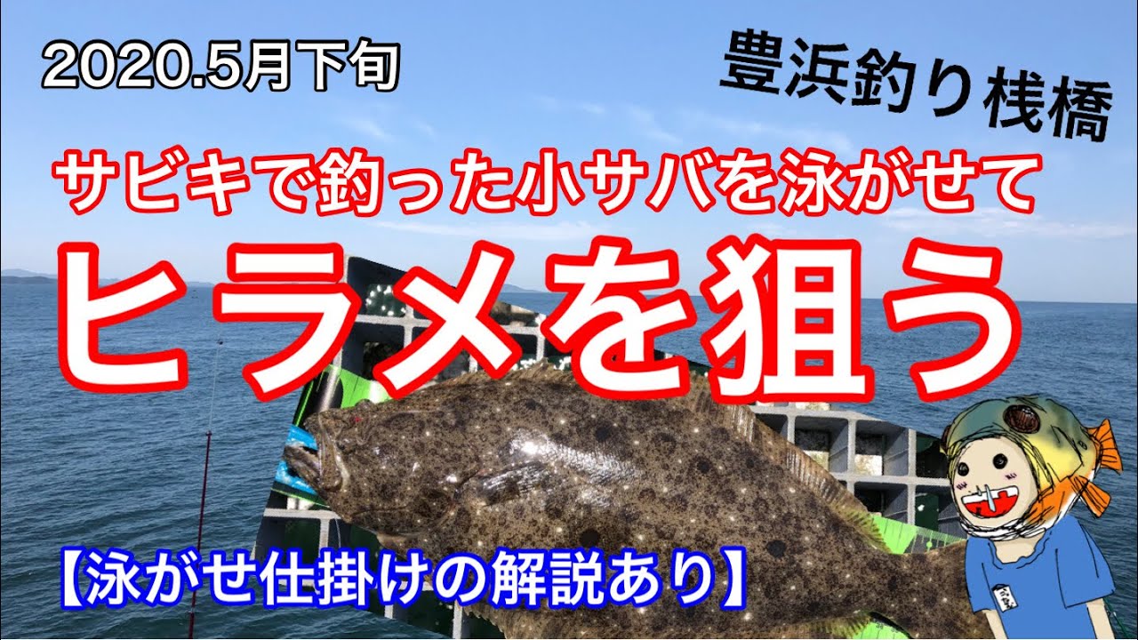 子サバの泳がせでヒラメを釣りたい アジング予定だったのにアジングを全くしなかった夏の釣り
