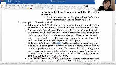 CRIMINAL PROCEDURE PART 2   RULE 110 PT  1   ATTY  ANSELMO S  RODIEL IV