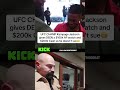 UFC champ rampage gives Deen a 100k AP so he doesn’t sue 😳