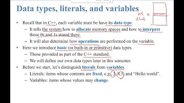 「程式設計」第四講「Variables and Arrays」(1)