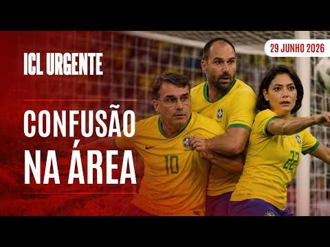 MICHELLE ABANDONA ENTEADOS NA REDE SOCIAL E É ATACADA POR PAULO FIGUEIREDO - ICL URGENTE - 29/06/26