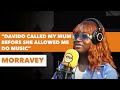 "Davido called my mum before she allowed me do music." - @Morravey-