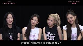 BLACKPINK WORLD TOUR [BORN PINK] FINALE IN SEOUL MESSAGE VIDEO (KOR ver.)