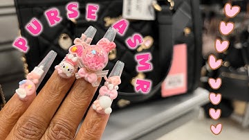 PUBLIC ASMR IN MARSHALL’s | PURSE TAPPING, PRICE CHECK, CAMERA SCRATCHING, LOFI, RAMBLES & MORE♥︎♡