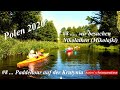 Polen 2020 mit dem Wohnmobil #8 Nikolaiken und Paddeltour auf Polens schönsten Paddelfluss Krutynia.