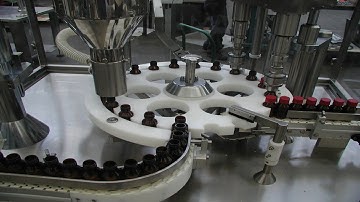 automatic powder racking filling machine rotary small bottles filler capper equipment ملء آلة طبية